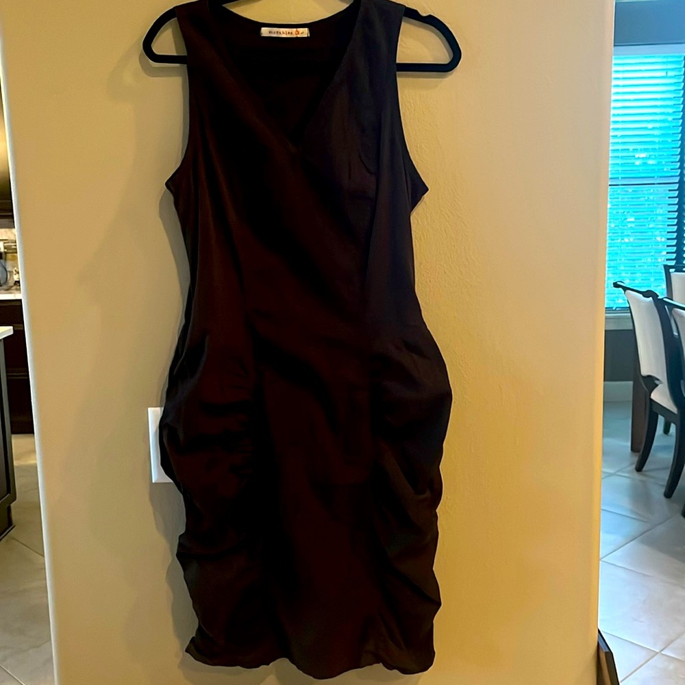 Cotton black dress